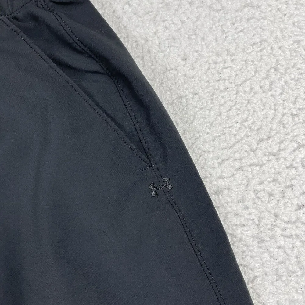 Under Armour Shorts Mens 40 Black Charcoal Preppy‎ Active Golfer Tennis Traveler